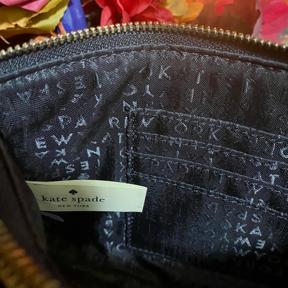 ♠️ Kate Spade Large Double Zipper Wallet Cell Phone Wristlet Clutch♠️ EUC - Picture 4 of 10